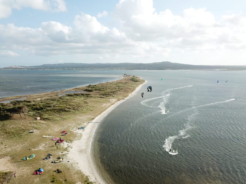 Punta Trettu, the best kite spotil miglior kite spot d'Europa